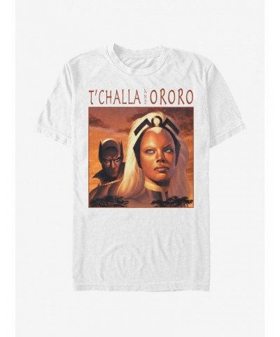 Marvel Black Panther T'challa and Ororo Power T-Shirt $6.88 T-Shirts