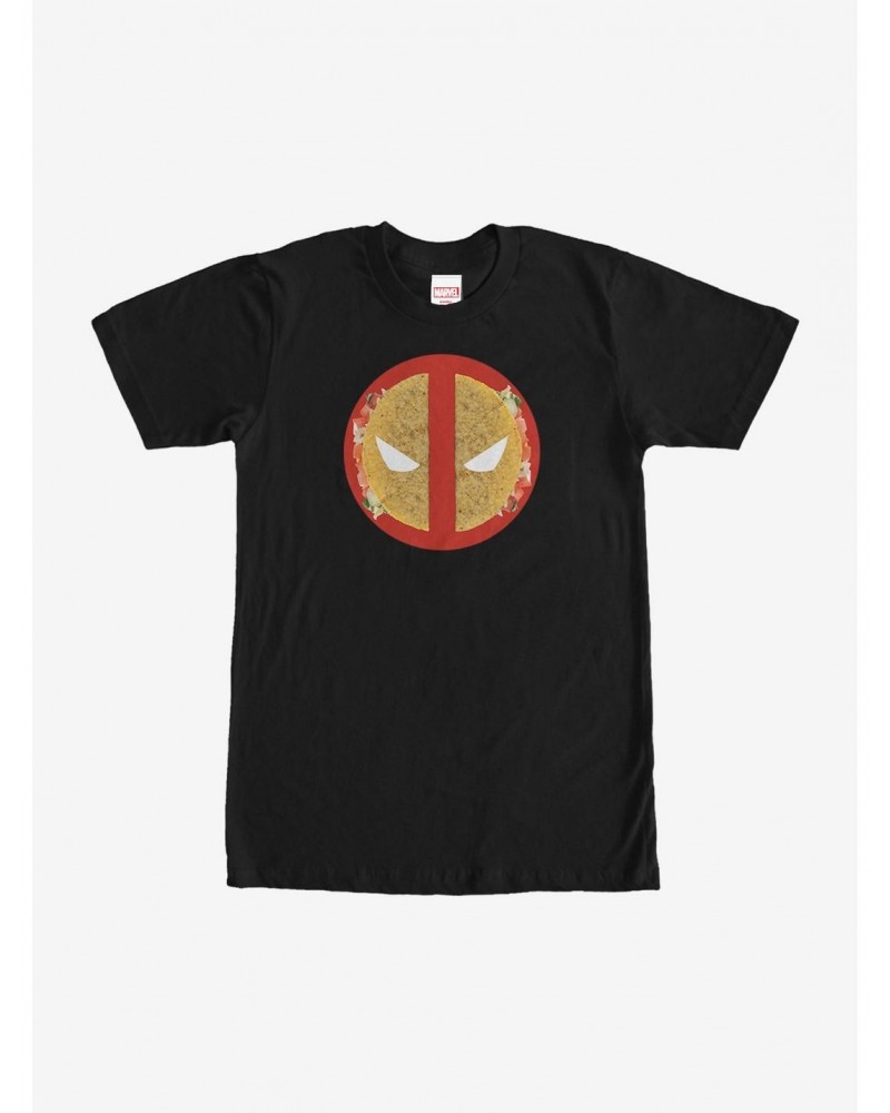 Marvel Deadpool Taco Icon T-Shirt $7.27 T-Shirts