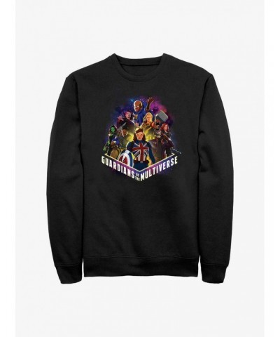 What If...? Guardians Of The Multiverse Poster Sweatshirt $9.15 Sweatshirts