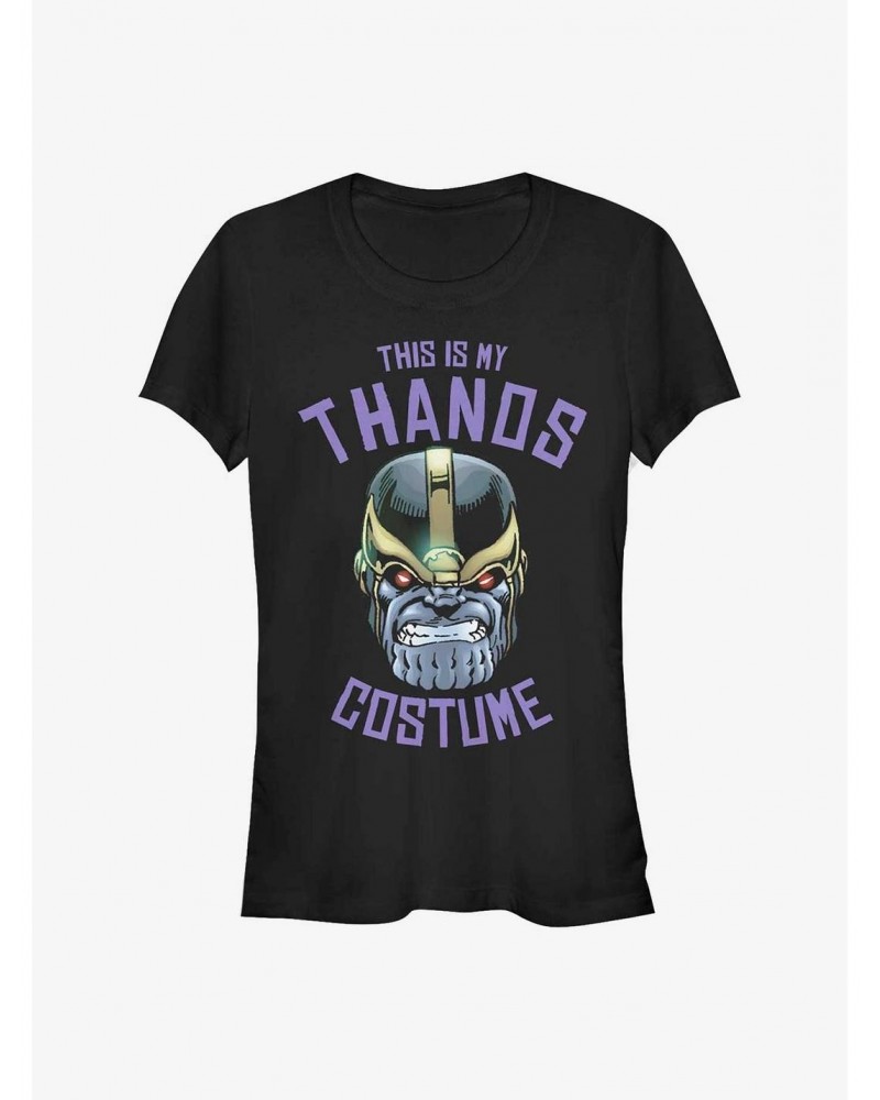 Marvel Avengers Thanos Costume Girls T-Shirt $9.16 T-Shirts