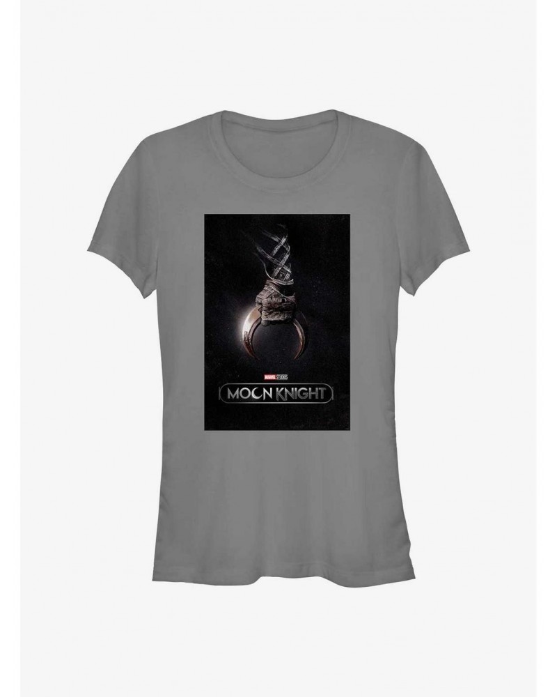 Marvel Moon Knight Crescent Dart Poster Girls T-Shirt $6.57 T-Shirts