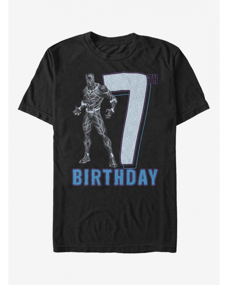 Marvel Black Panther Birthday T-Shirt $8.99 T-Shirts