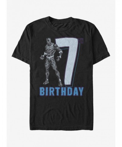 Marvel Black Panther Birthday T-Shirt $8.99 T-Shirts