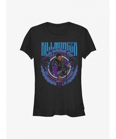 What If?? Erik Killmonger Crest Special-Ops Girls T-Shirt $8.17 T-Shirts