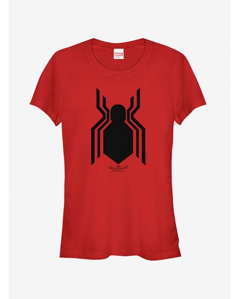 Marvel Spider-Man Homecoming Classic Logo Girls T-Shirt $9.36 T-Shirts