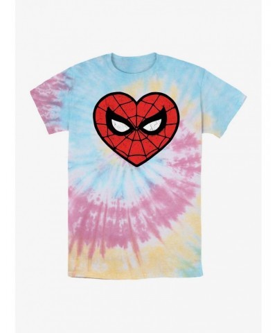 Marvel Spider-Man Spidey Heartbreaker Tie Dye T-Shirt $6.84 T-Shirts