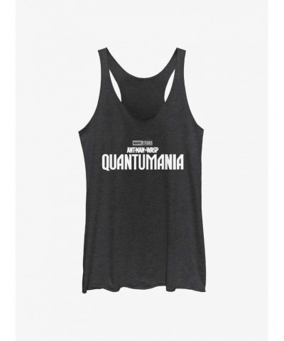 Marvel Ant-Man and the Wasp: Quantumania Logo Girls Tank $10.36 Tanks