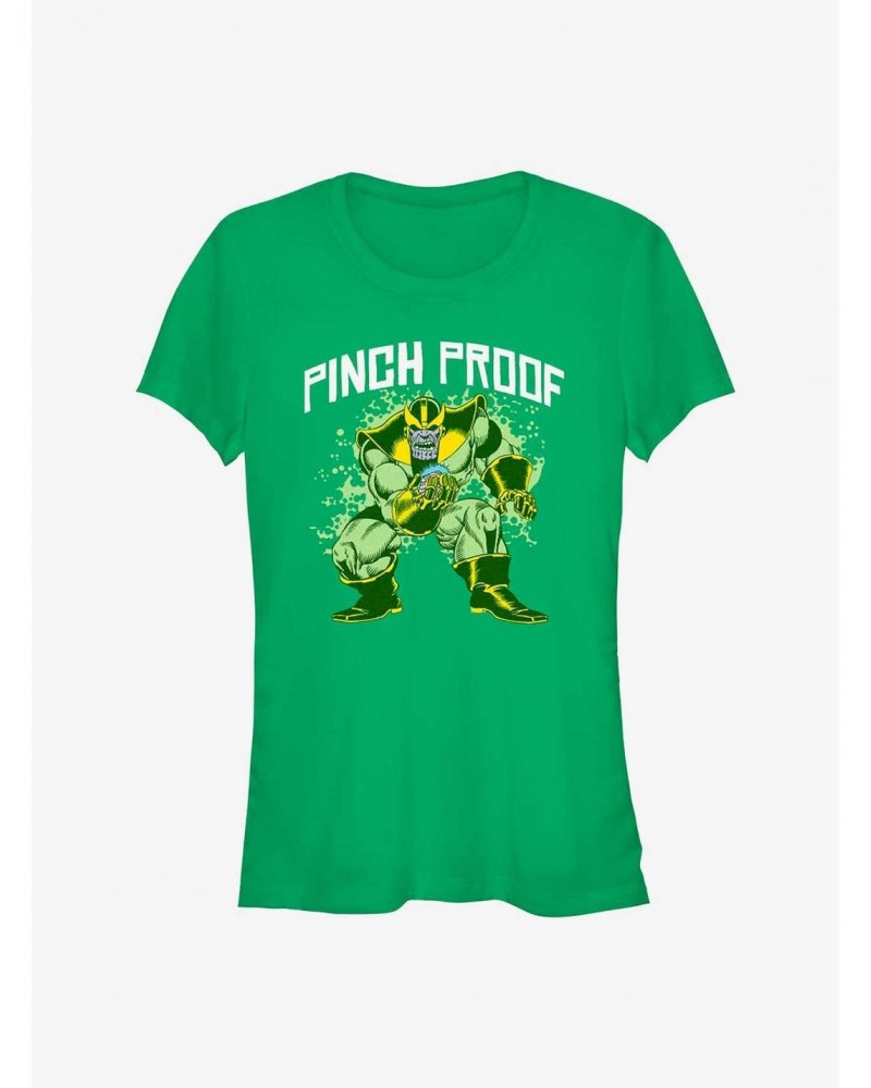 Marvel Thanos Pinch Proof Girls T-Shirt $7.57 T-Shirts