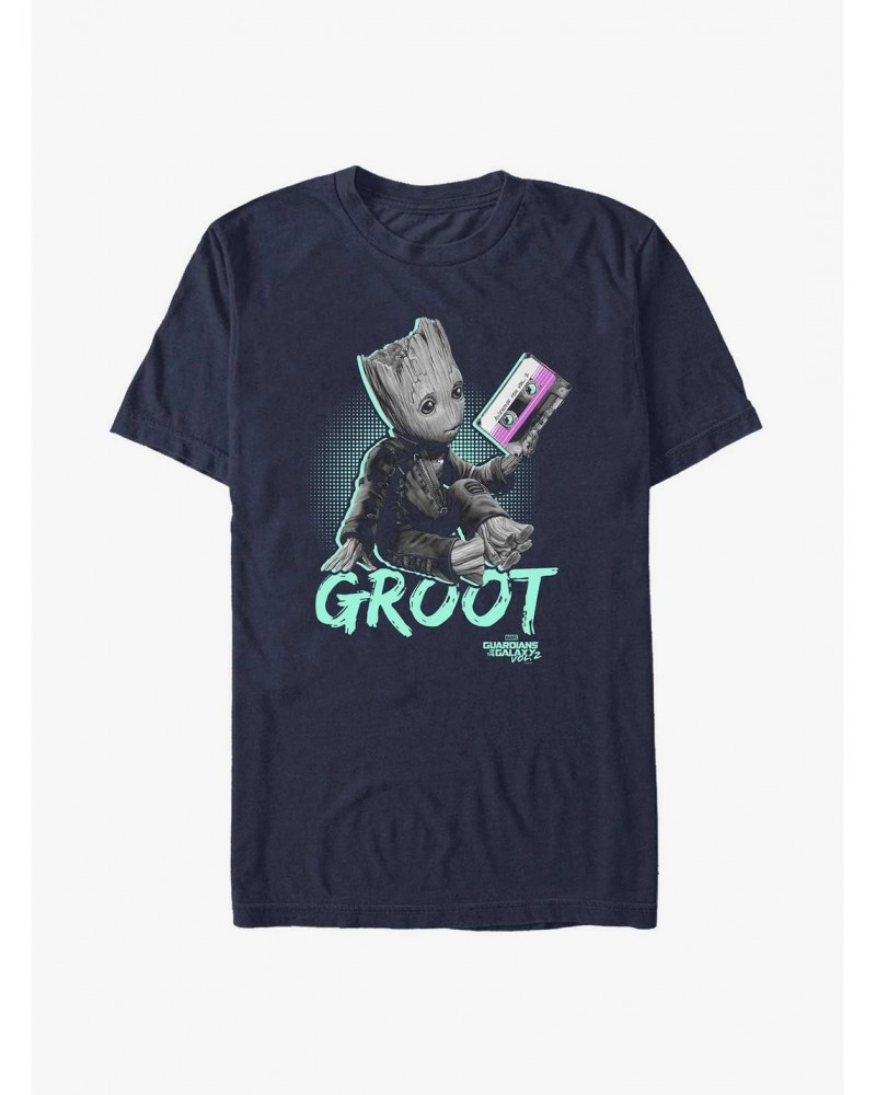 Marvel Guardians of the Galaxy Neon Baby Groot Extra Soft T-Shirt $9.09 T-Shirts