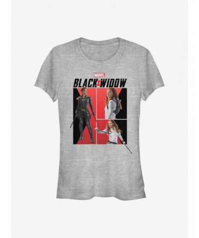 Marvel Black Widow Girls T-Shirt Widow Comic Girls T-Shirt $7.97 T-Shirts