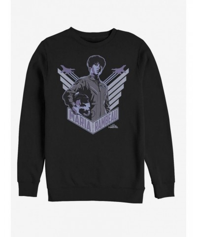 Marvel Captian Marvel Wings for Maria Sweatshirt $9.74 Sweatshirts