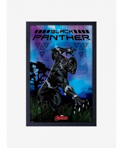 Marvel Black Panther Framed Wood Wall Art $11.95 Merchandises