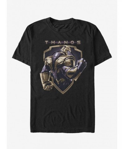 Marvel Avengers: Endgame Thanos Shield T-Shirt $9.37 T-Shirts