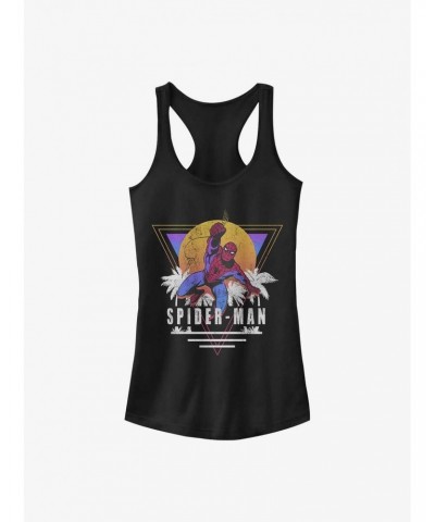 Marvel Spider-Man Tropical Spider-Man Girls Tank $8.37 Tanks