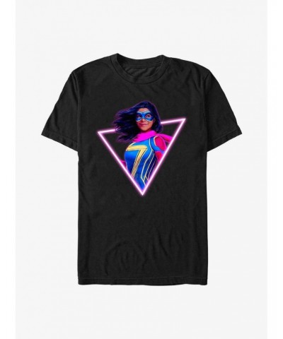 Marvel Ms. Marvel Neon Hero T-Shirt $6.69 T-Shirts