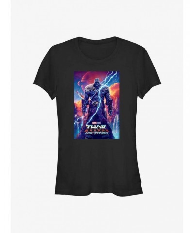 Marvel Thor: Love and Thunder Korg Movie Poster Girls T-Shirt $9.56 T-Shirts