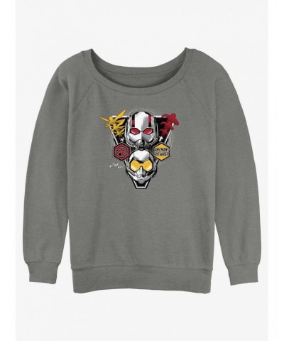 Marvel Ant-Man and the Wasp: Quantumania Hero Duo Slouchy Sweatshirt $12.99 Sweatshirts