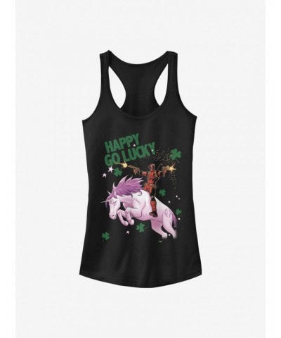 Marvel Deadpool Lucky Deadpool Girls Tank $6.77 Tanks