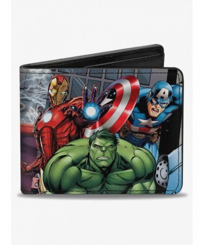 Marvel Avengers Superhero Action Poses Bifold Wallet $10.24 Wallets