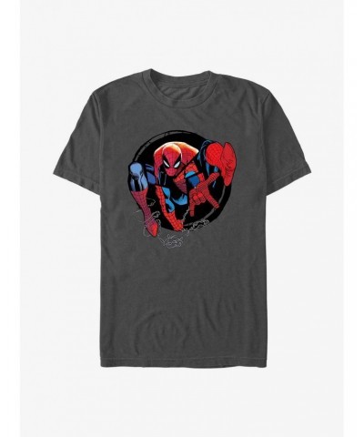 Marvel Spider-Man 60th Anniversary Spidey Jump T-Shirt $5.74 T-Shirts