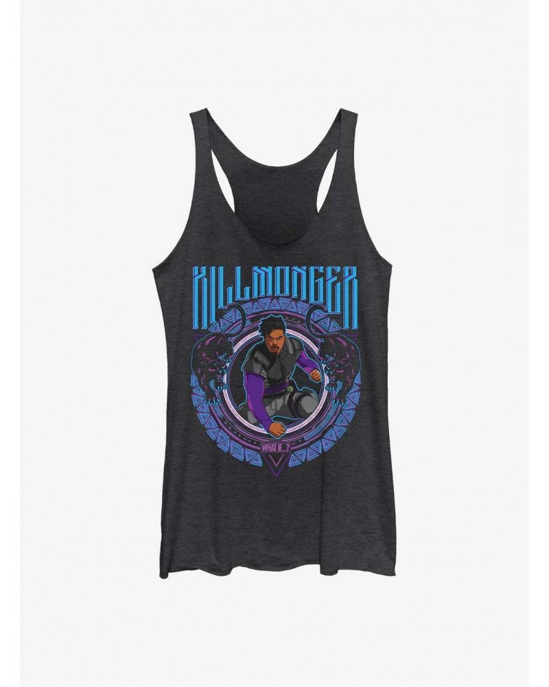 What If?? Erik Killmonger Crest Special-Ops Girls Tank $8.29 Tanks