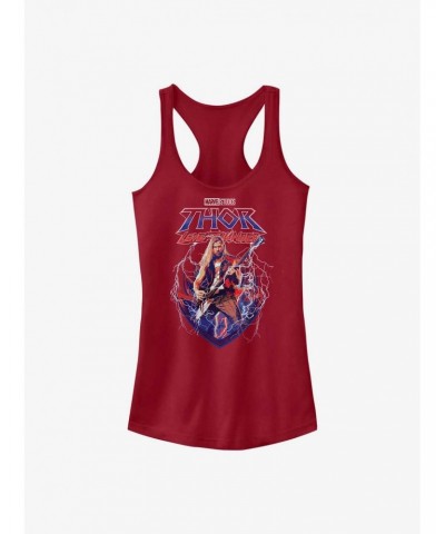 Marvel Thor: Love and Thunder Ragnarock On Girls Tank $9.16 Tanks