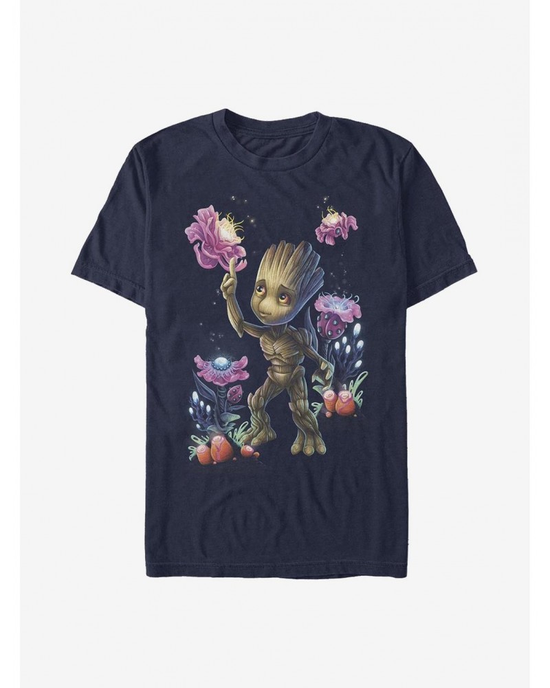 Marvel Guardians Of The Galaxy Groot Plants T-Shirt $9.37 T-Shirts