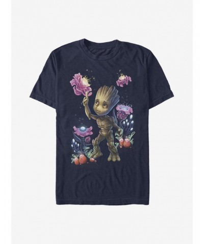 Marvel Guardians Of The Galaxy Groot Plants T-Shirt $9.37 T-Shirts