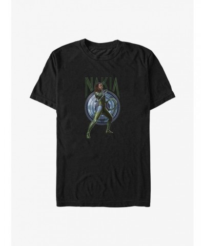 Marvel Black Panther: Wakanda Forever Nakia Shield Big & Tall T-Shirt $7.42 T-Shirts