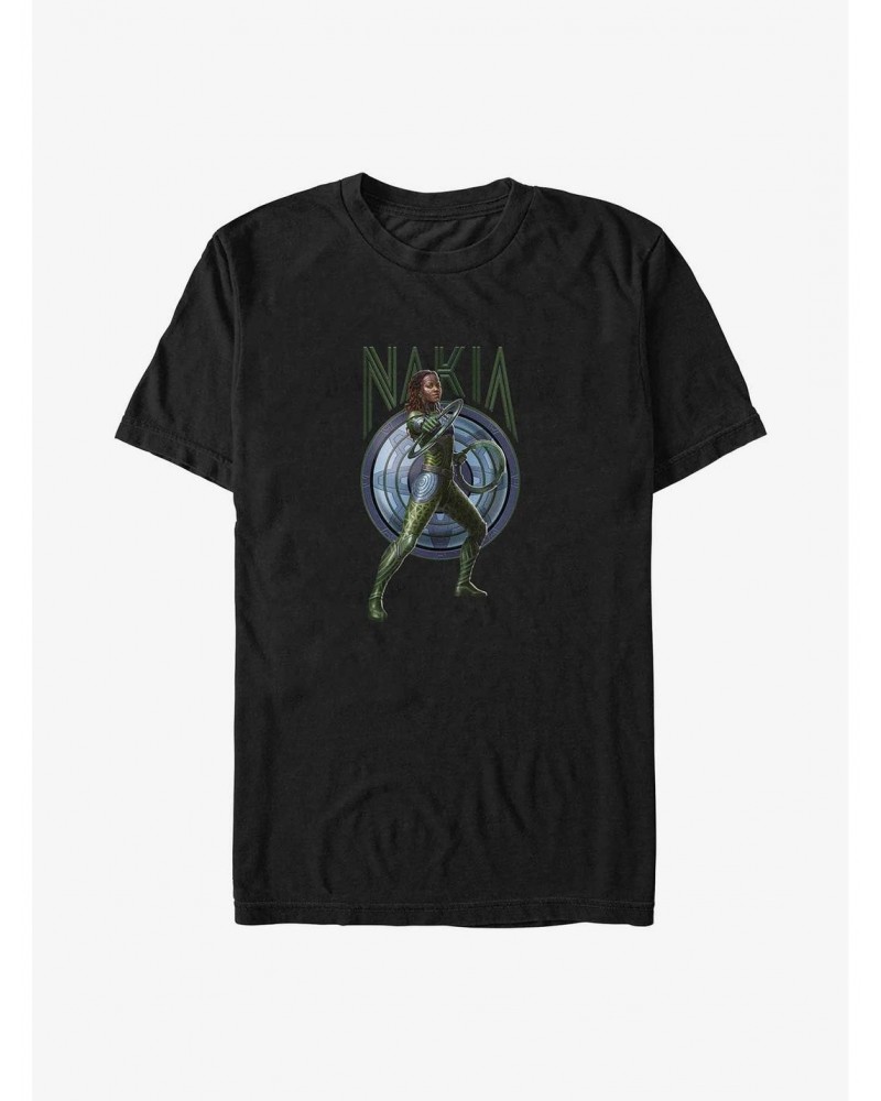 Marvel Black Panther: Wakanda Forever Nakia Shield Big & Tall T-Shirt $7.42 T-Shirts