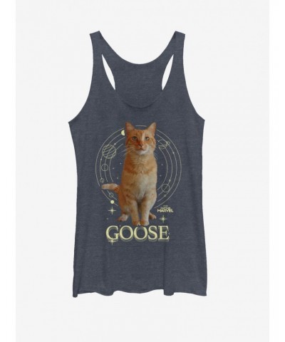 Marvel Captain Marvel Goose Kitty Girls Tank $9.95 Tanks