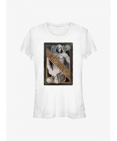 Marvel Moon Knight Playing Card Girls T-Shirt $8.57 T-Shirts