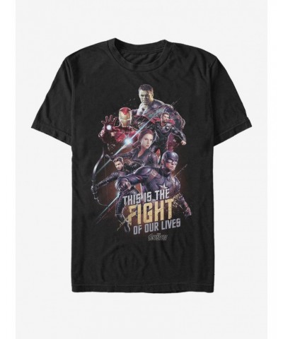 Marvel Avengers: Endgame Life Fight T-Shirt $6.31 T-Shirts