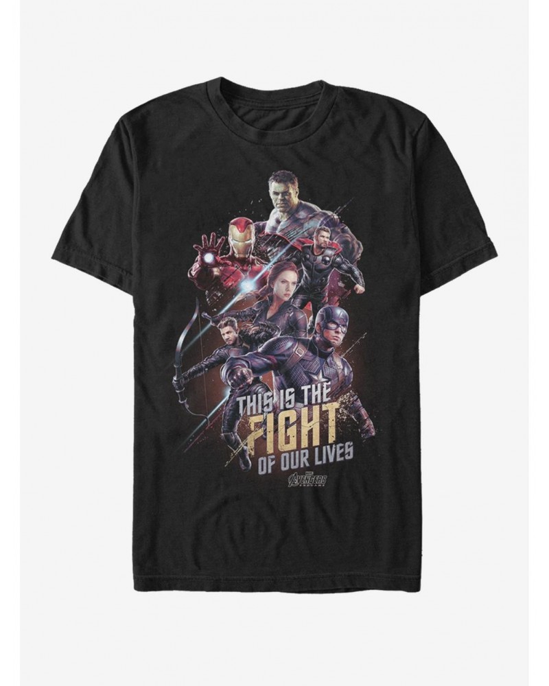 Marvel Avengers: Endgame Life Fight T-Shirt $6.31 T-Shirts