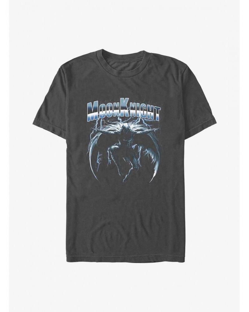 Marvel Moon Knight Dark Rain T-Shirt $8.41 T-Shirts