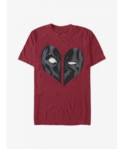 Marvel Deadpool Heart Eyes T-Shirt $7.84 T-Shirts