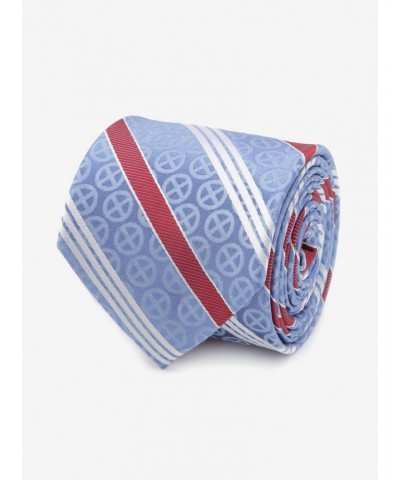 Marvel X-Men Symbol Blue Tie $22.37 Ties