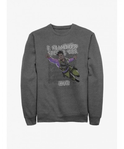 What If?? Erik Killmonger Army Brat Sweatshirt $9.45 Sweatshirts