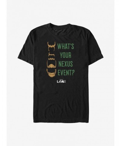 Marvel Loki What's Your Nexus Event? T-Shirt $9.56 T-Shirts