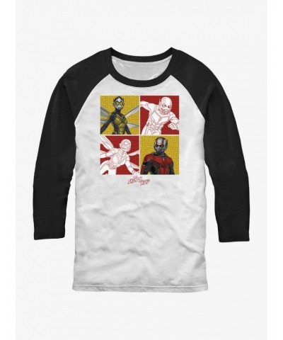 Marvel Ant-Man and the Wasp: Quantumania Hero Lineup Raglan T-Shirt $10.40 T-Shirts