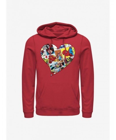 Marvel Avengers Heart Panels Hoodie $13.29 Hoodies