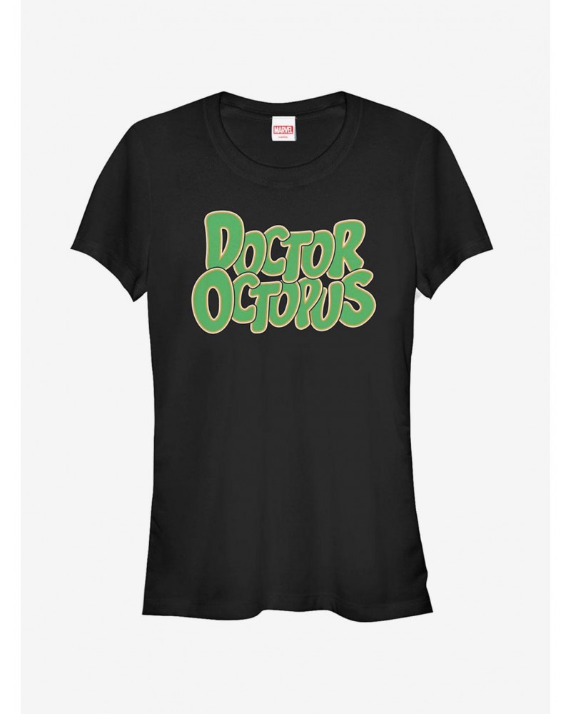 Marvel Doctor Octopus Logo Girls T-Shirt $8.57 T-Shirts