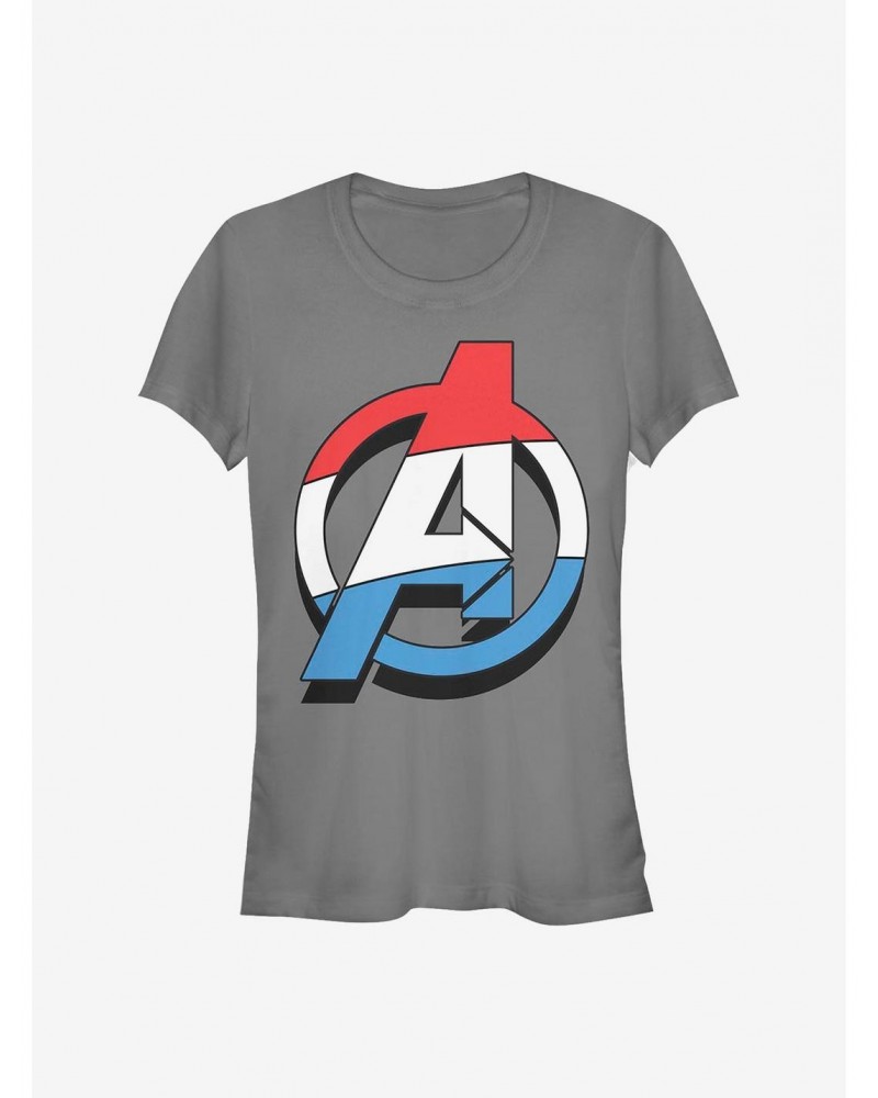 Marvel Avengers Patriotic Avenger Girls T-Shirt $7.97 T-Shirts