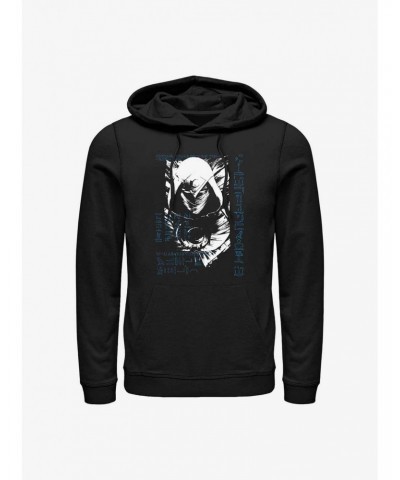 Marvel Moon Knight Grunge Hoodie $17.60 Hoodies