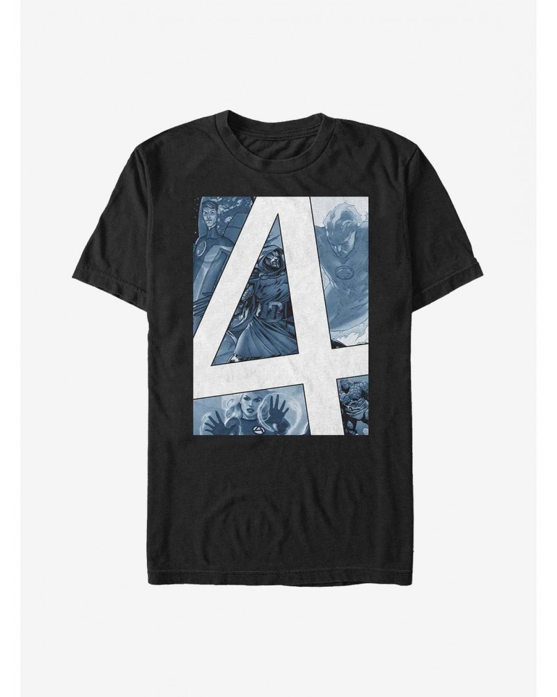 Marvel Fantastic Four Big Logo T-Shirt $8.41 T-Shirts