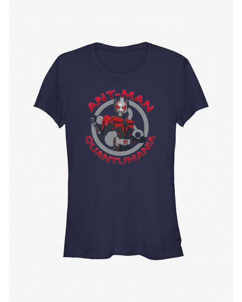 Marvel Ant-Man and the Wasp: Quantumania Ant-Man Symbol Girls T-Shirt $6.57 T-Shirts