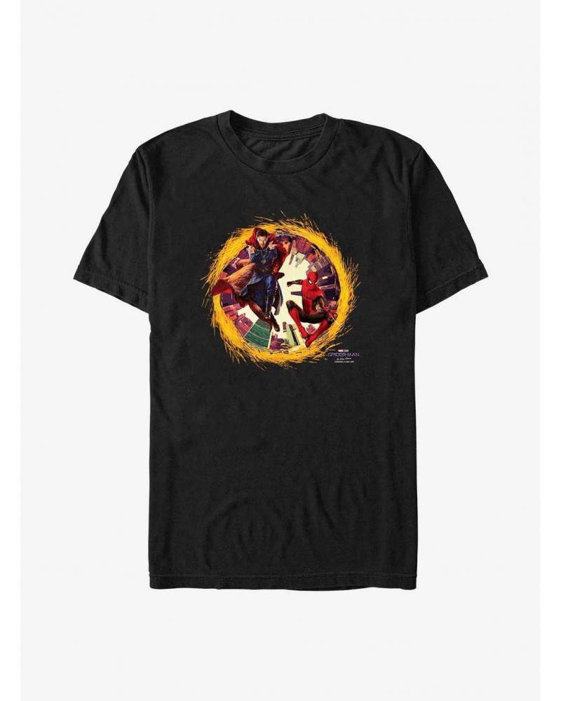 Marvel Spider-Man: No Way Home Spidey Doctor Strange Portal T-Shirt $6.50 T-Shirts