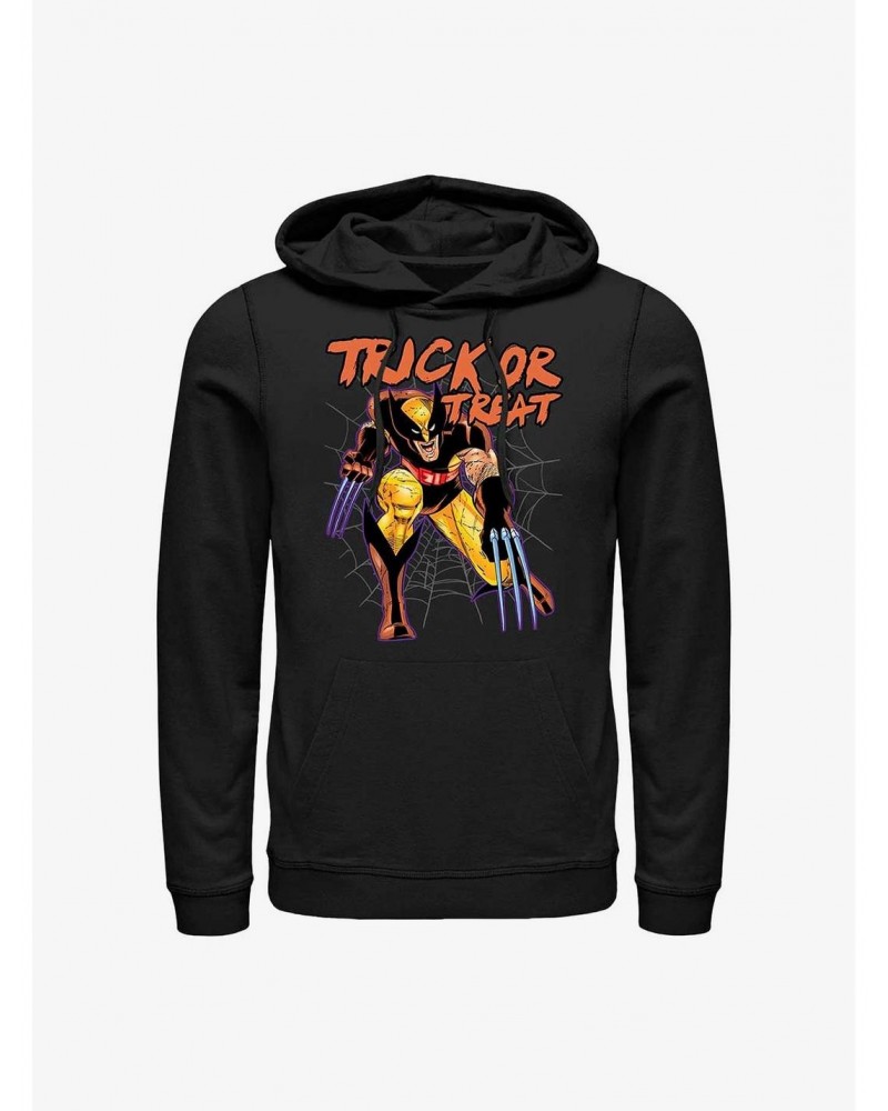 Marvel Wolverine Trick Or Treat Hoodie $13.65 Hoodies