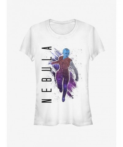 Marvel Avengers Endgame Nebula Painted Girls T-Shirt $8.76 T-Shirts