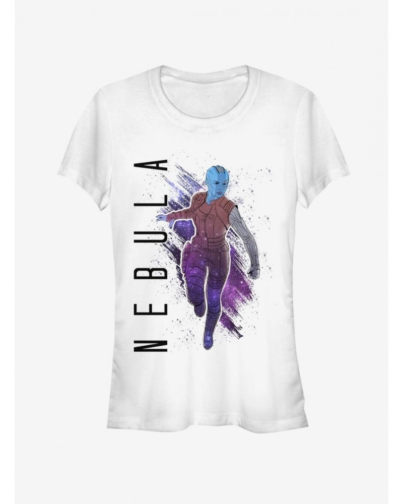 Marvel Avengers Endgame Nebula Painted Girls T-Shirt $8.76 T-Shirts